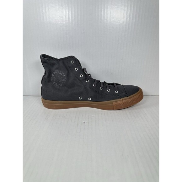 Size 9.5 Converse Chuck Taylor All Star Hi Dark Matter Gum Shoe A12431C Mens NEW - Picture 2 of 9